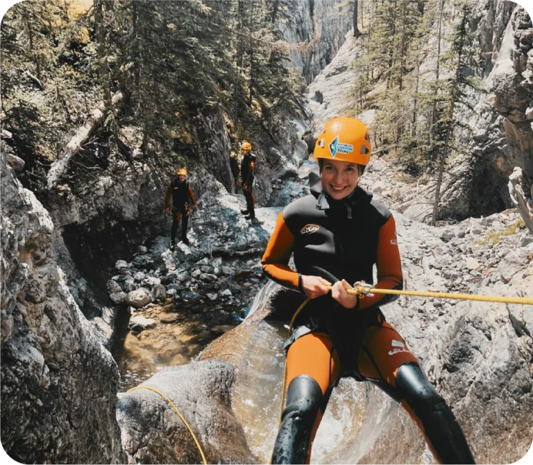 adventure bow valley canyon tours canmore1 768x671