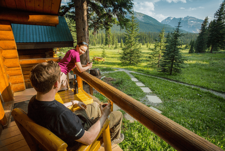 balcony brewsters shadow lake lodge canmore