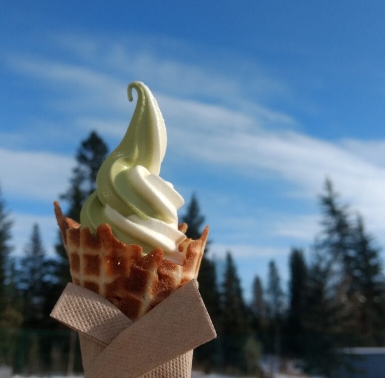 ice cream wagashi tea house canmore 768x754