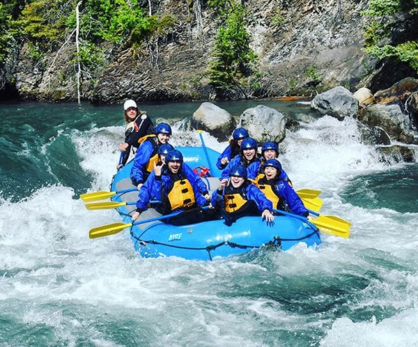 rafting white wolf rafting canmore