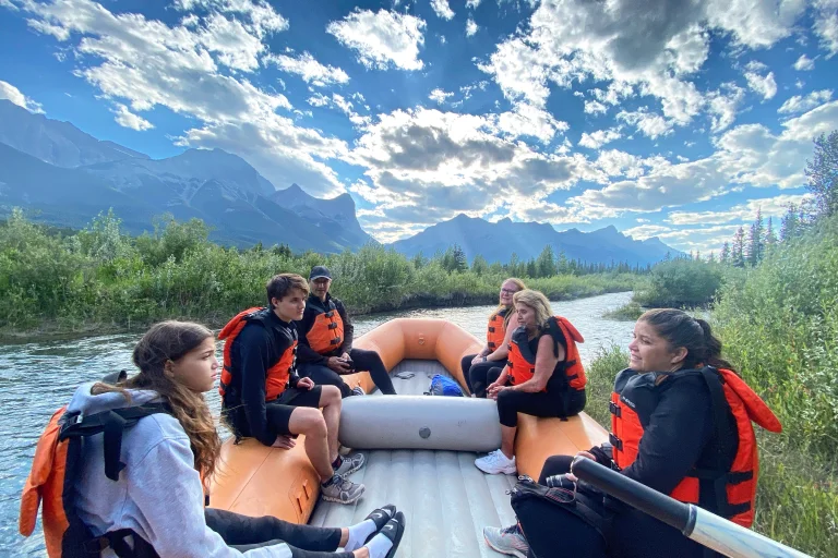 boat tour canmore raft tours canmore