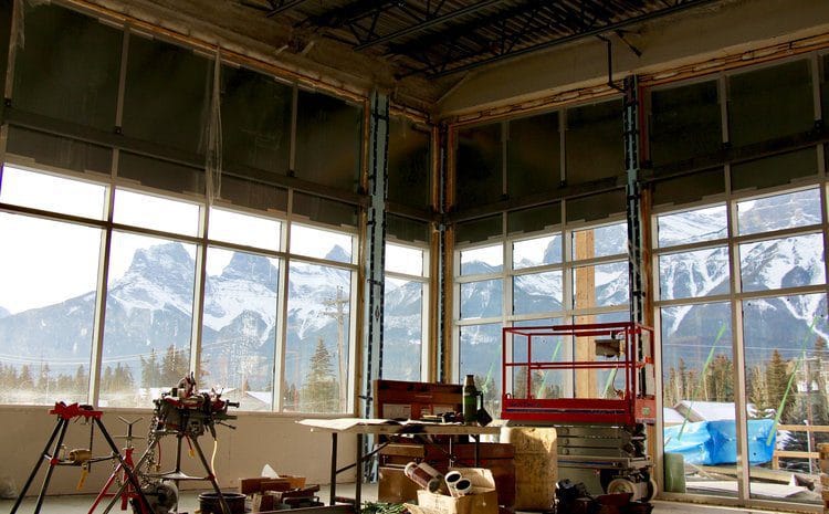 commercial avalanche drywall services canmore