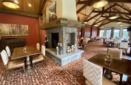 dining stewart creek golf course restaurant canmore