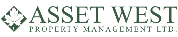 logo asset west property management canmore